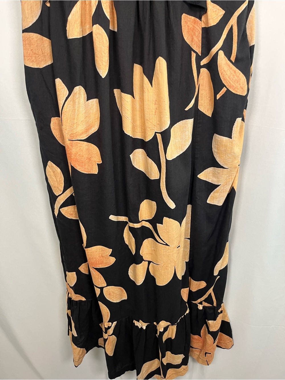 🛍️SALE Anthropologie Maeve Cassandra floral flounce maxi summer dress sz s - Picture 10 of 12